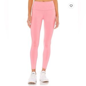NWT Alo 7/8 High Waist Airbrush Leggings in Macaron Pink